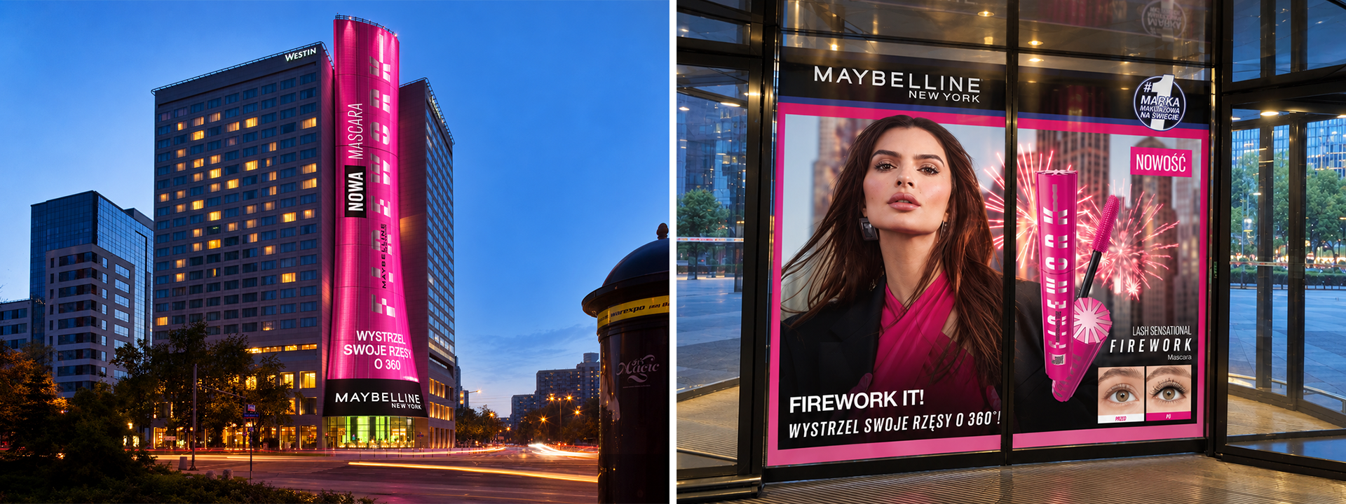 Placeholder realizacji Maybelline OOH